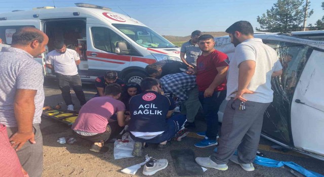 Diyarbakırda trafik kazası: 3 yaralı