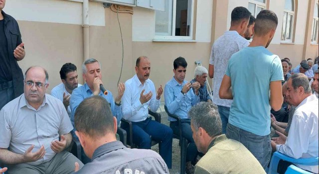 Doğru ve Kaymakam Sevgiliden Şekere taziye ziyareti