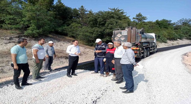 Domaniçte Şehit Saru Batu Savcı Bey yolu yapıldı