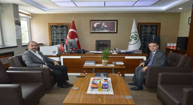 DSİ Bölge Müdürü Devrimi ziyaret eden Başkan Kavaklıgil: