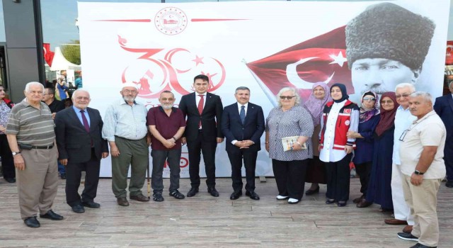 Düzcede 30 Ağustos resepsiyonu yapıldı