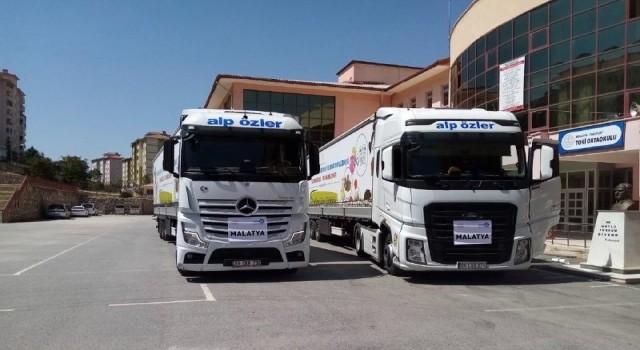 Eğitim materyalleri Malatyada okullara ulaştı