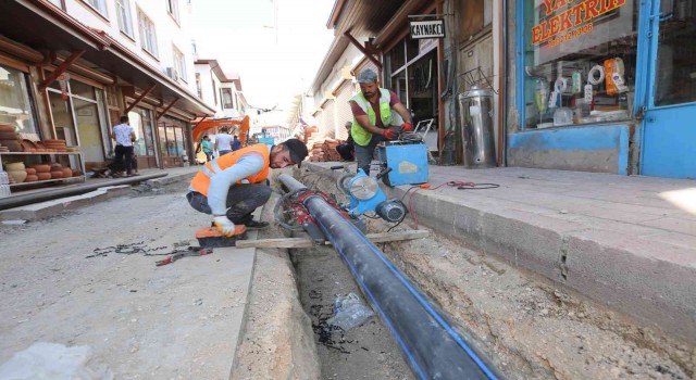 Elazığda altyapı yenileme çalışmaları tüm hızıyla sürüyor