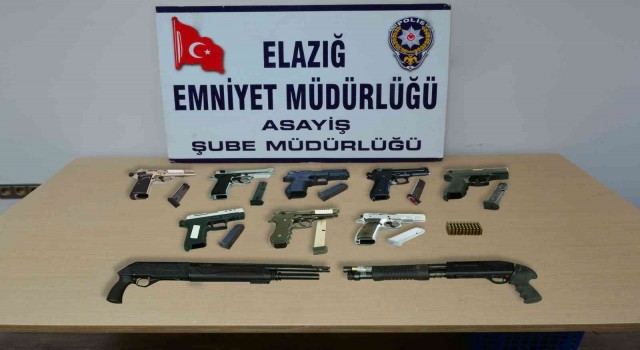 Elazığda asayiş ve şok uygulamalarında 134 şüpheli yakalandı