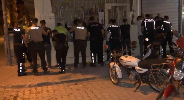 Elazığda gece yarısı ‘Dar Bölge Uygulaması yapıldı