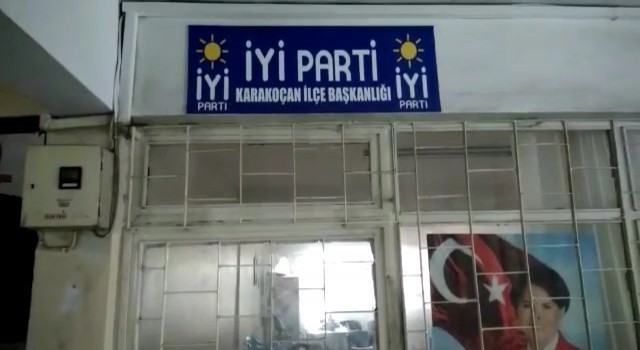 Elazığda İYİ Parti İlçe Binasından hırsızlık yapan şüpheli yakalandı