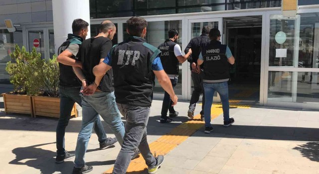 Elazığda uyuşturucu taciri 2 şüpheli tutuklandı