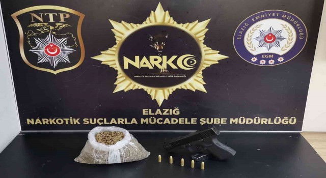 Elazığda uyuşturucuyla mücadele sürüyor: 2 gözaltı