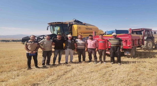 En az dane kaybı için hasat sezonu çalışmaları devam ediyor