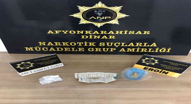Eroinle yakalanan şahıs gözaltına alındı