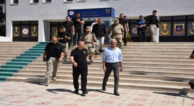Erzincan İl Jandarma Komutanı Tuğgeneral Erol Ağrıya uğurlandı