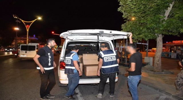 Erzincanda asayiş uygulaması