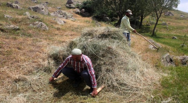 Erzincanda vatandaşların kış hazırlığı