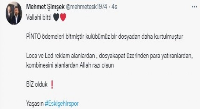 Eskişehirsporda Sebastian Pinto dosyası kapandı