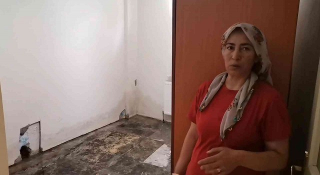 Evinden çıkan suya sevinemedi