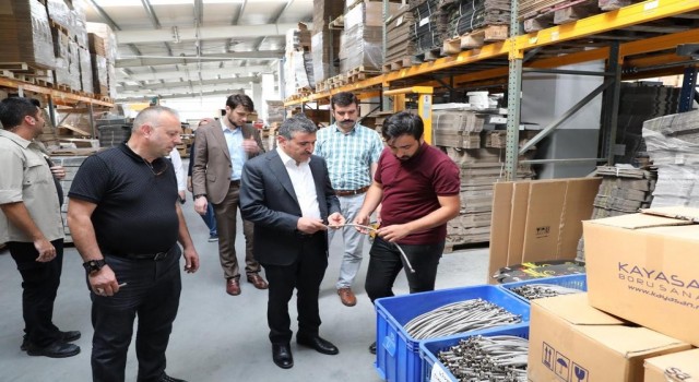Fabrika ziyaretleri devam ediyor