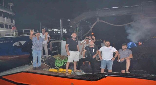Fatsada balıkçılar ‘Vira Bismillah dedi