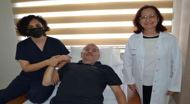 Felç geçiren hasta Fizyomerde 1 ayda ayağa kalktı