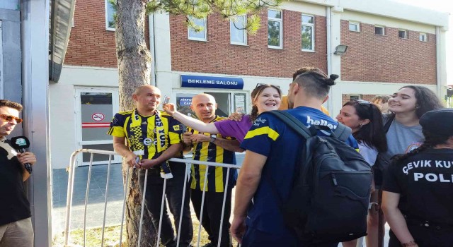 Fenerbahçe kafilesi Eskişehirde