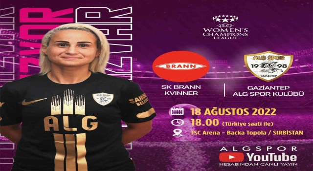 Gaziantep ALG Spor, Avrupada sahaya çıkıyor