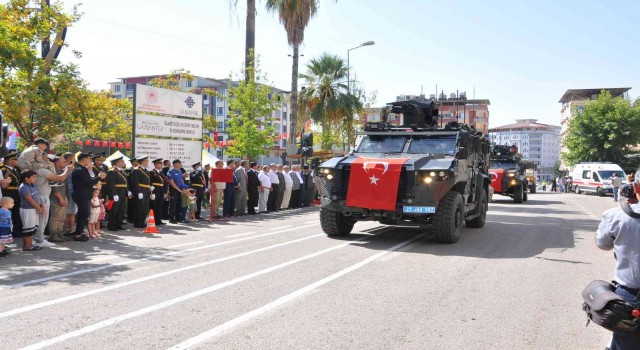 Gaziantepin ilçelerinde 30 Ağustos coşkusu
