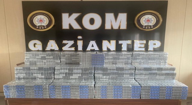 Gaziantepte kaçak sigara ve akaryakıt operasyonu: 2 gözaltı