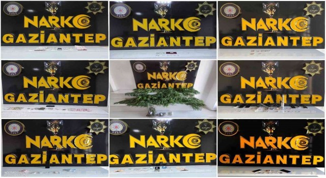 Gaziantepte uyuşturucu operasyonu