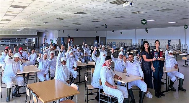 Gedik Piliçte Kadına el kalkmaz semineri düzenlendi