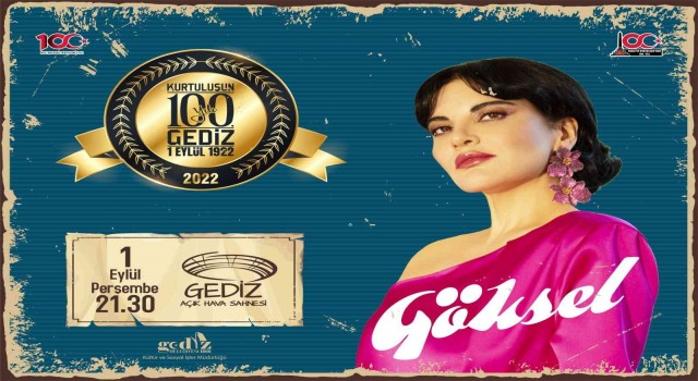 Gedizde Milli Mücadele Zaferinin 100. Yılına özel Göksel konseri