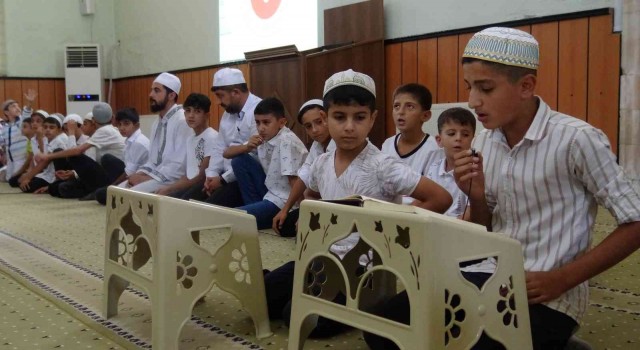 Gercüşte Yaz Kuran Kursları tamamlandı