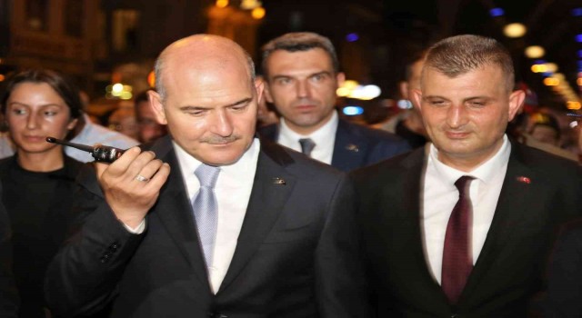 Gölcükteki kesintisiz iletişimin ilk anonsu Bakan Soyludan