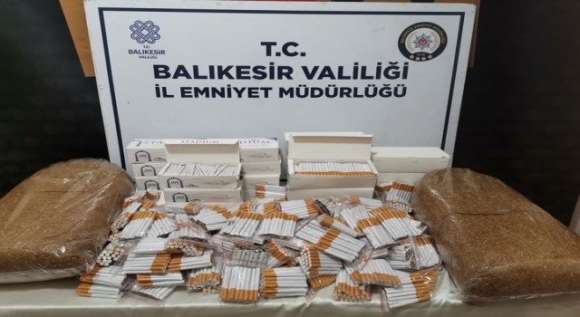 Gönende kaçak sigara operasyonu
