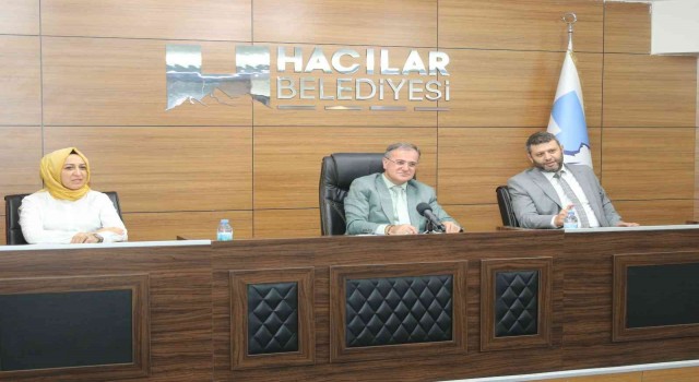 Hacılar Belediye Meclisi Ağustos ayı toplantısını yaptı