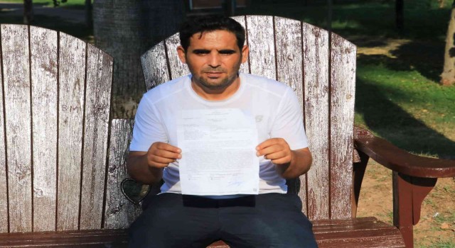 Hakkını aramak için Ankaraya yürüyor