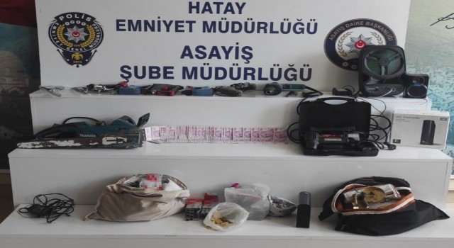 Hatayda 10 iş yerinden hırsızlık yapan şüpheli yakalandı