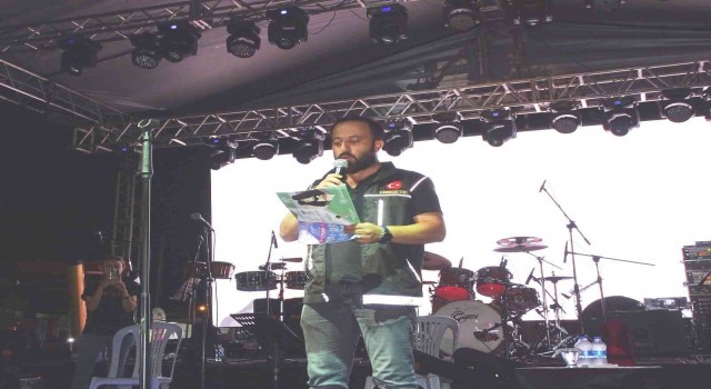 Hisarcık Festivalinde uyuşturucu ile mücadele eğitimi