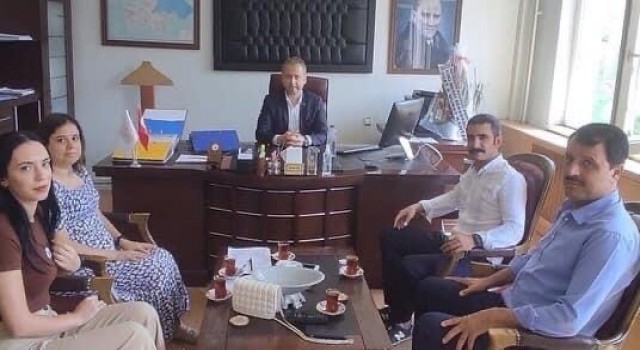 Hizan Kaymakamı Muhammed İkbal Yelekten veda ziyareti