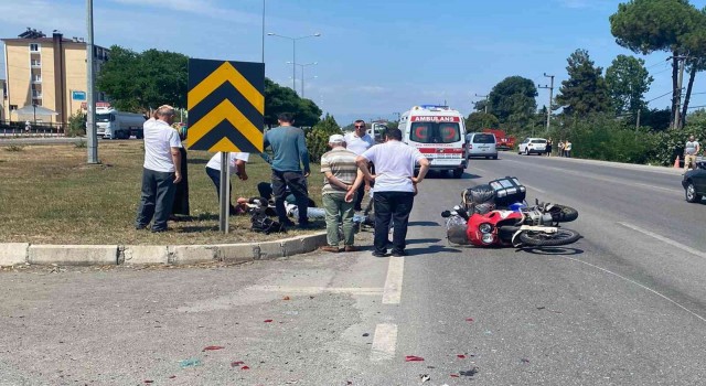 Hollandalı turist kazada yaralandı