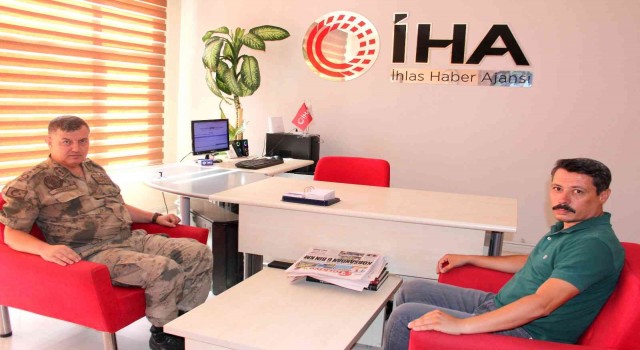 İl Jandarma Komutanı Erbakıcı, İHAnın acısını paylaştı