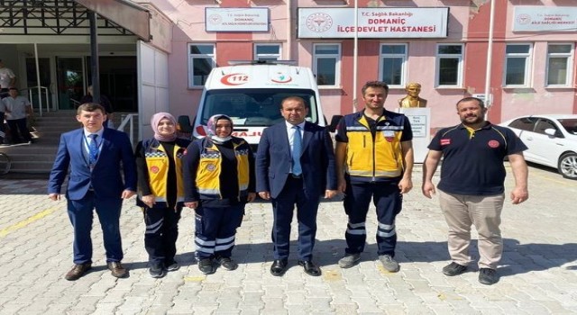 İl Sağlık Müdürü Şenkulun Domaniç ziyaretleri