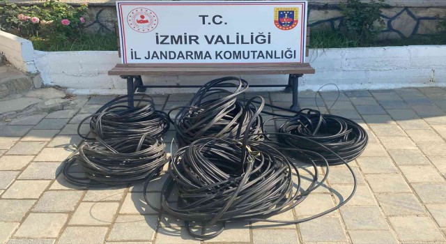 İnternet kablolarını çalan hırsız tutuklandı