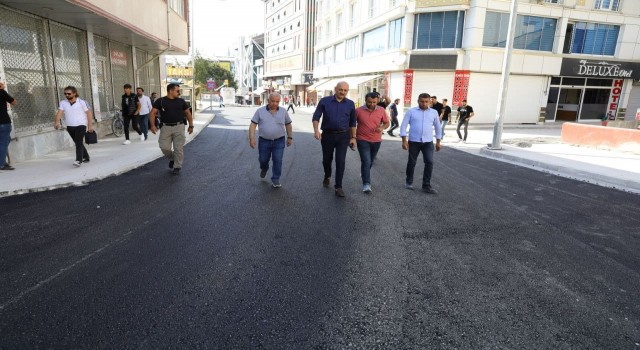 İpekyolunda asfalt çalışmaları sürüyor