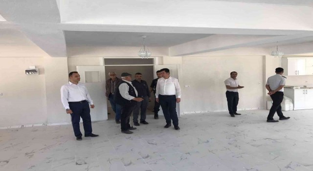 İscehisar cemevin inşaatında sona gelindi