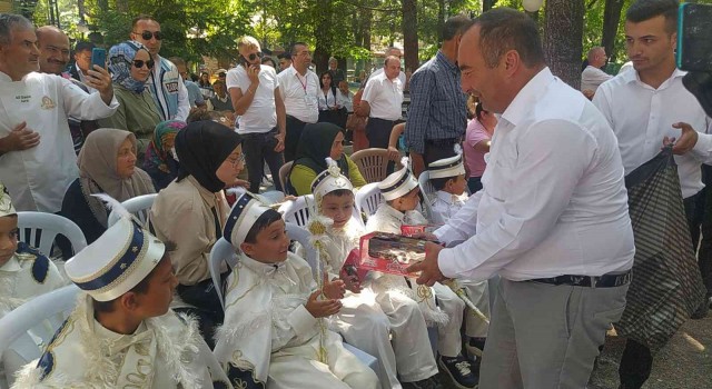 İskilip Belediyesinden sünnet şöleni