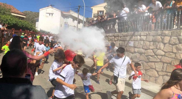 İspanyada hayvan dostu boğa koşusu