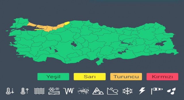 İstanbul için turuncu uyarı