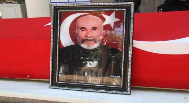 İzmirde vefat eden Kore gazisi Konyada toprağa verildi