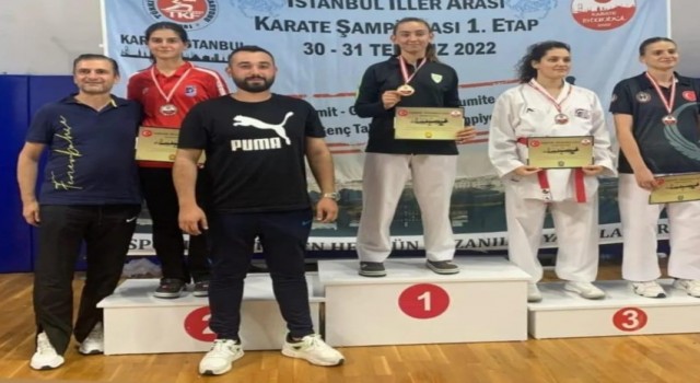İzmit Belediyesporlu Melike, İstanbuldan madalyayla döndü