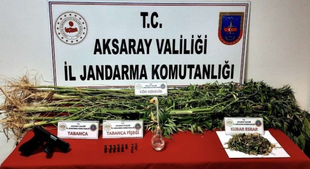 Jandarmadan uyuşturucu operasyonu: 2 gözaltı