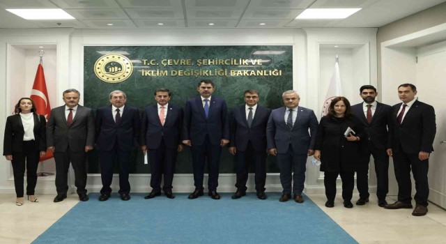 Karabük heyetinden Bakan Kuruma ziyaret
